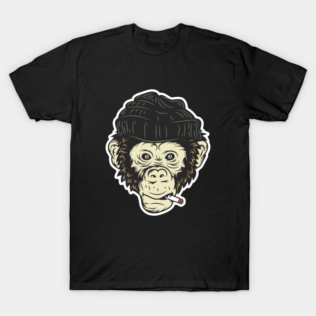 chimp T-Shirt by tdK